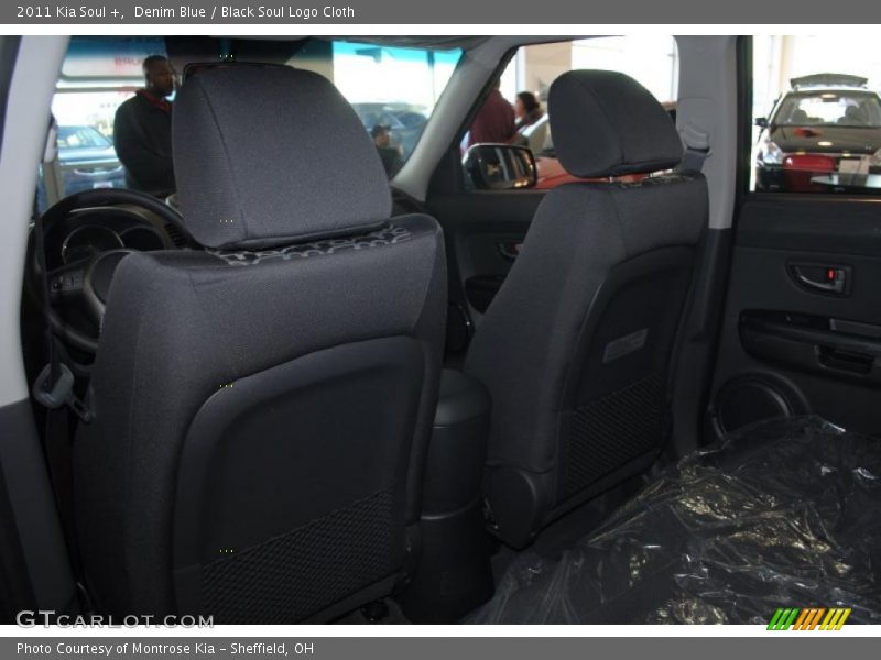 Denim Blue / Black Soul Logo Cloth 2011 Kia Soul +