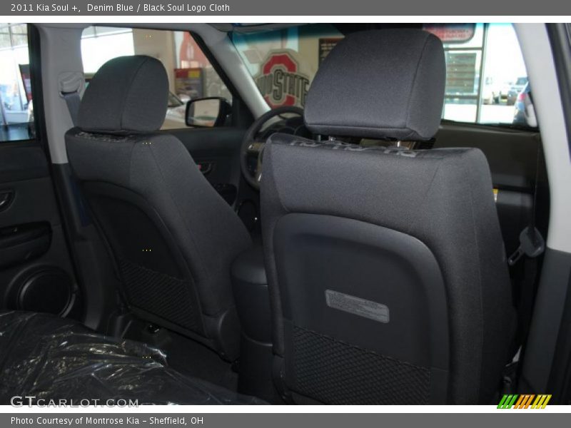 Denim Blue / Black Soul Logo Cloth 2011 Kia Soul +