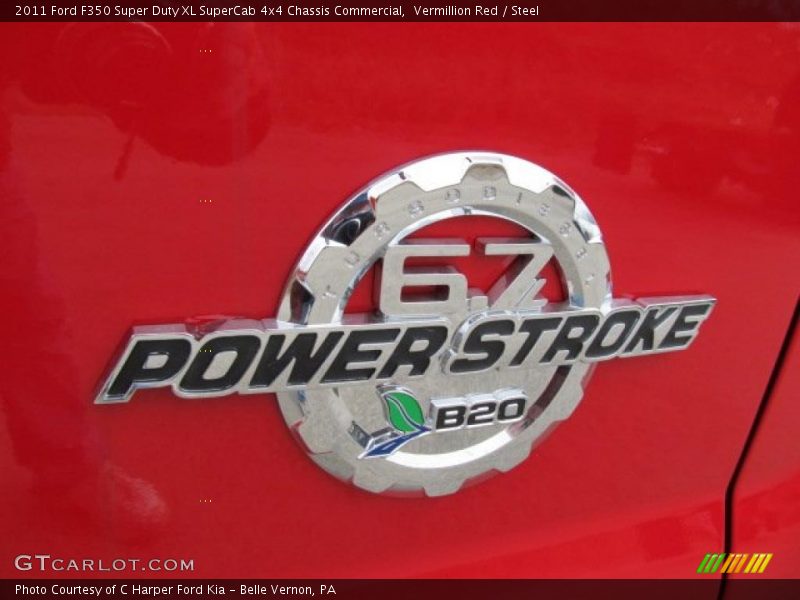  2011 F350 Super Duty XL SuperCab 4x4 Chassis Commercial Logo