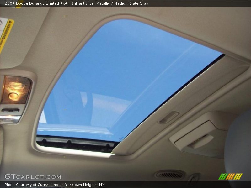 Brilliant Silver Metallic / Medium Slate Gray 2004 Dodge Durango Limited 4x4