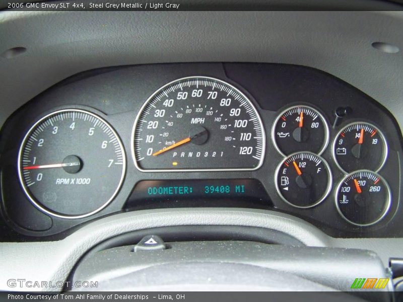 Steel Grey Metallic / Light Gray 2006 GMC Envoy SLT 4x4