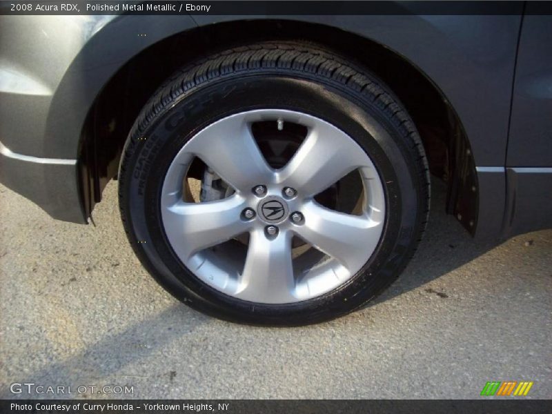 Polished Metal Metallic / Ebony 2008 Acura RDX