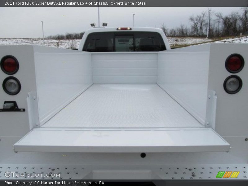 Oxford White / Steel 2011 Ford F350 Super Duty XL Regular Cab 4x4 Chassis