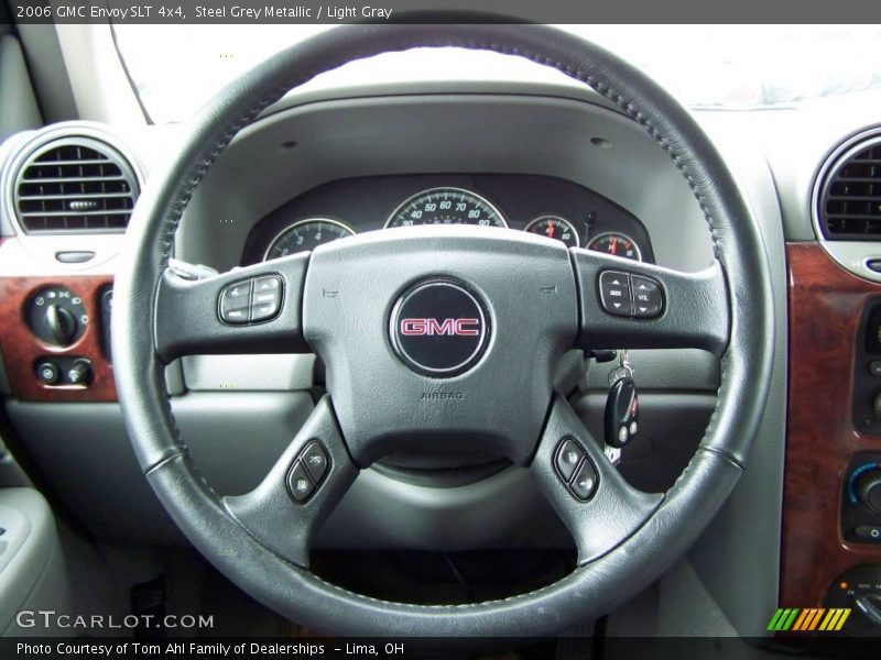 Steel Grey Metallic / Light Gray 2006 GMC Envoy SLT 4x4