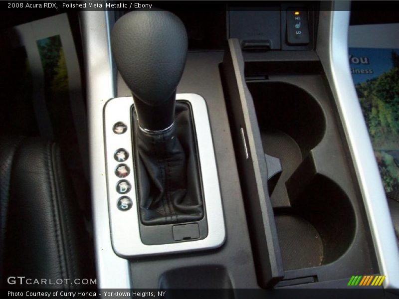 Polished Metal Metallic / Ebony 2008 Acura RDX