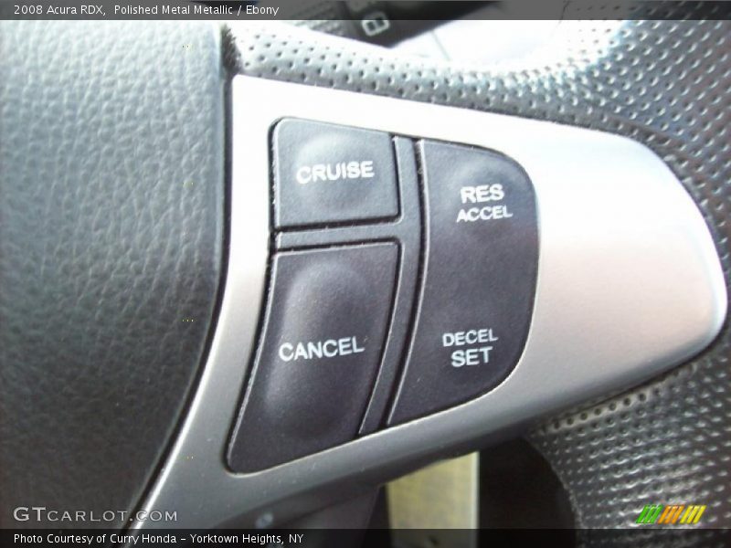 Polished Metal Metallic / Ebony 2008 Acura RDX