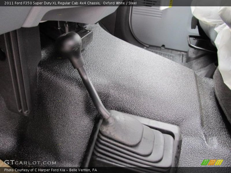 Oxford White / Steel 2011 Ford F350 Super Duty XL Regular Cab 4x4 Chassis