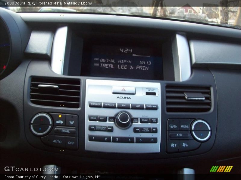 Polished Metal Metallic / Ebony 2008 Acura RDX