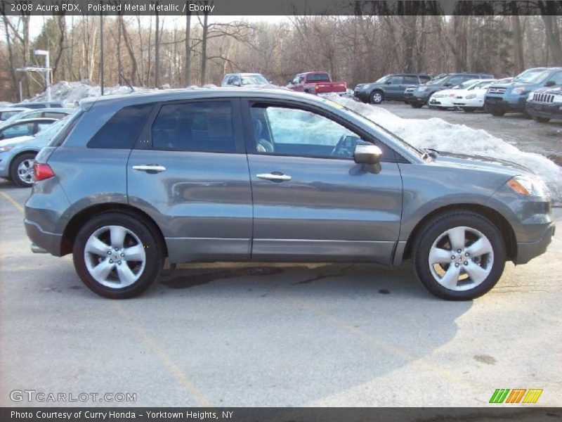 Polished Metal Metallic / Ebony 2008 Acura RDX