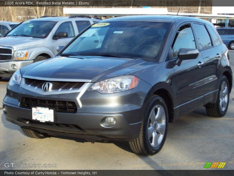 Polished Metal Metallic / Ebony 2008 Acura RDX