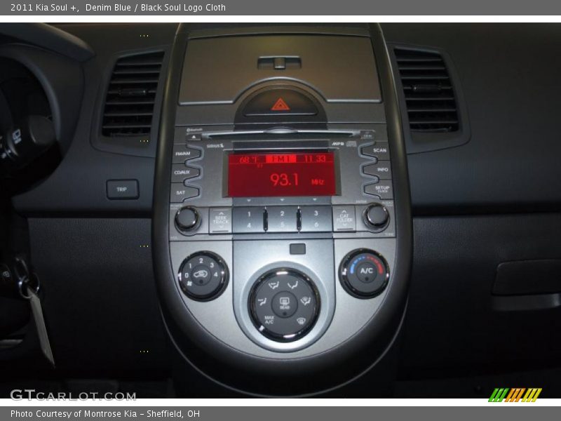 Denim Blue / Black Soul Logo Cloth 2011 Kia Soul +