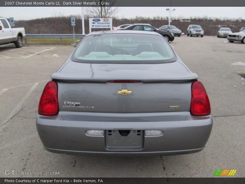  2007 Monte Carlo LS Dark Silver Metallic