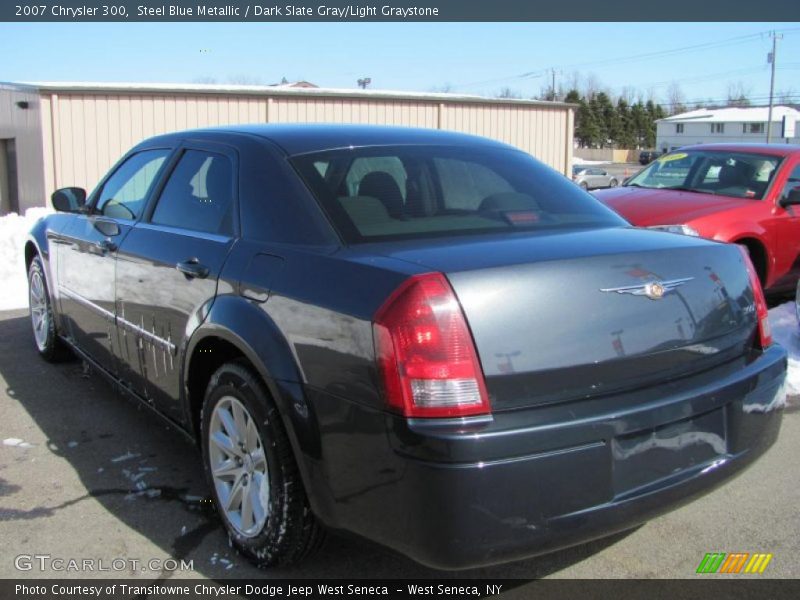 Steel Blue Metallic / Dark Slate Gray/Light Graystone 2007 Chrysler 300