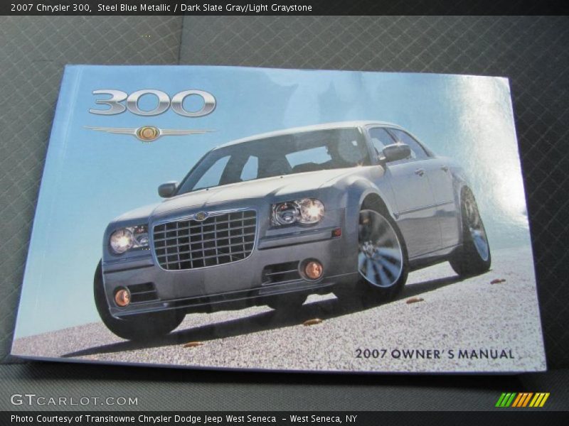 Steel Blue Metallic / Dark Slate Gray/Light Graystone 2007 Chrysler 300
