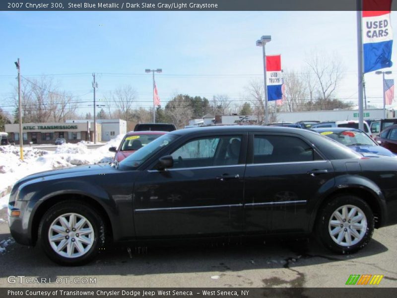 Steel Blue Metallic / Dark Slate Gray/Light Graystone 2007 Chrysler 300