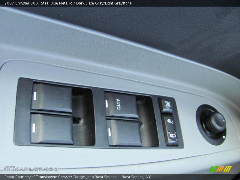 Steel Blue Metallic / Dark Slate Gray/Light Graystone 2007 Chrysler 300