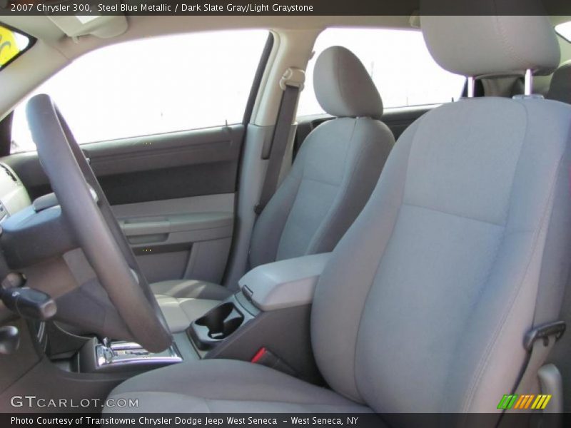 Steel Blue Metallic / Dark Slate Gray/Light Graystone 2007 Chrysler 300