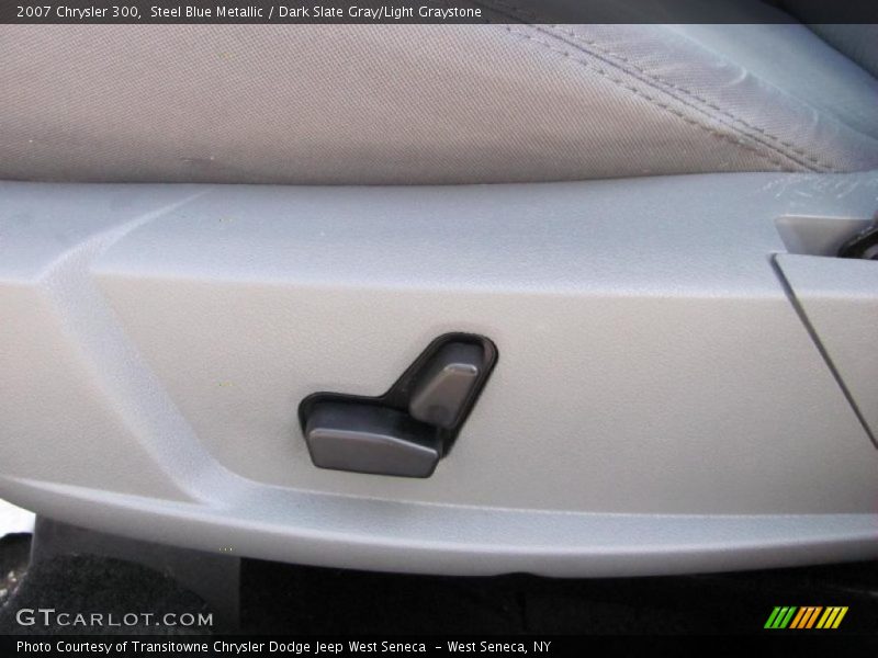 Steel Blue Metallic / Dark Slate Gray/Light Graystone 2007 Chrysler 300