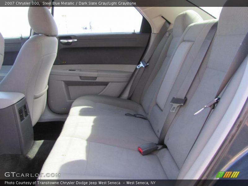 Steel Blue Metallic / Dark Slate Gray/Light Graystone 2007 Chrysler 300