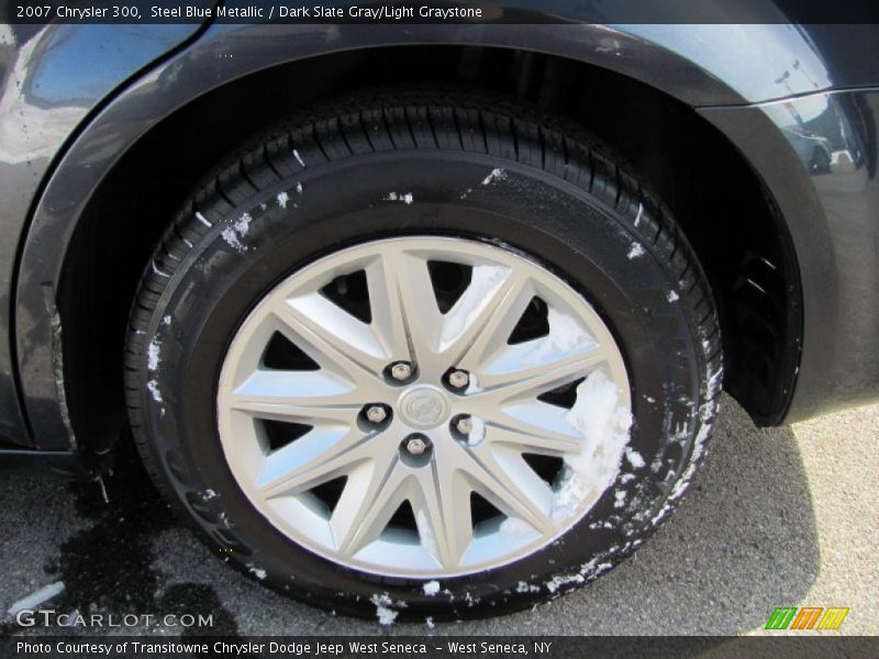 Steel Blue Metallic / Dark Slate Gray/Light Graystone 2007 Chrysler 300