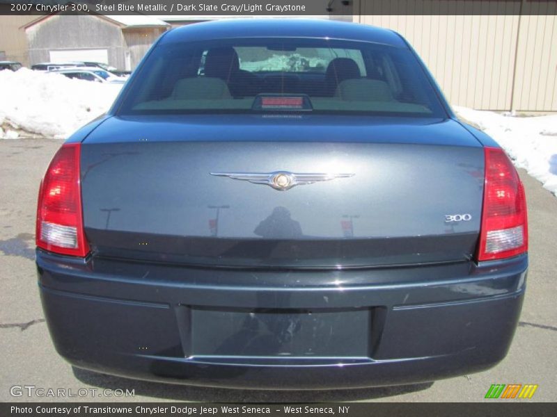 Steel Blue Metallic / Dark Slate Gray/Light Graystone 2007 Chrysler 300