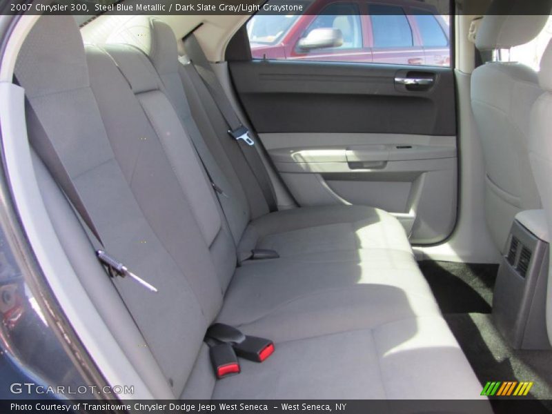 Steel Blue Metallic / Dark Slate Gray/Light Graystone 2007 Chrysler 300