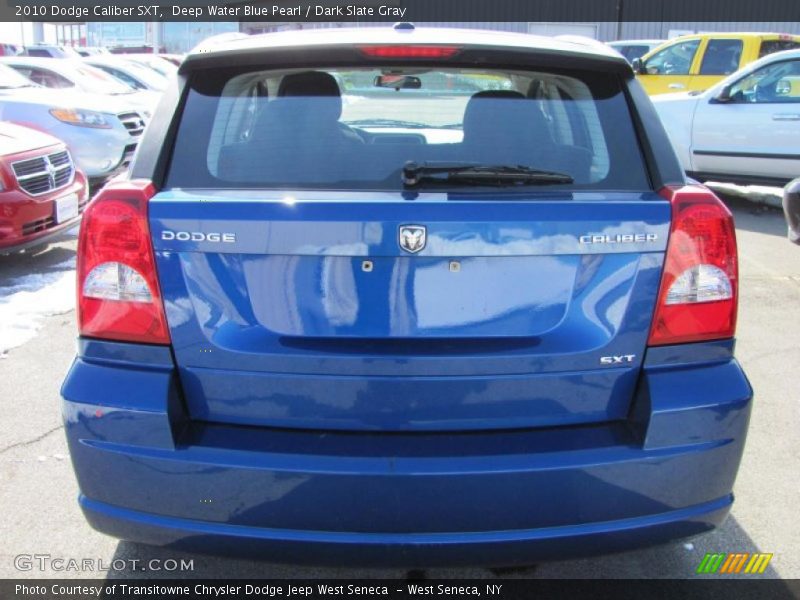 Deep Water Blue Pearl / Dark Slate Gray 2010 Dodge Caliber SXT