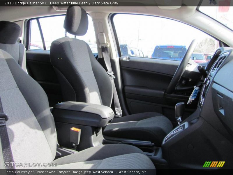 Deep Water Blue Pearl / Dark Slate Gray 2010 Dodge Caliber SXT