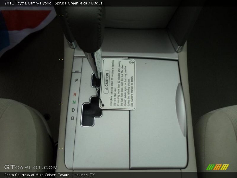 Spruce Green Mica / Bisque 2011 Toyota Camry Hybrid