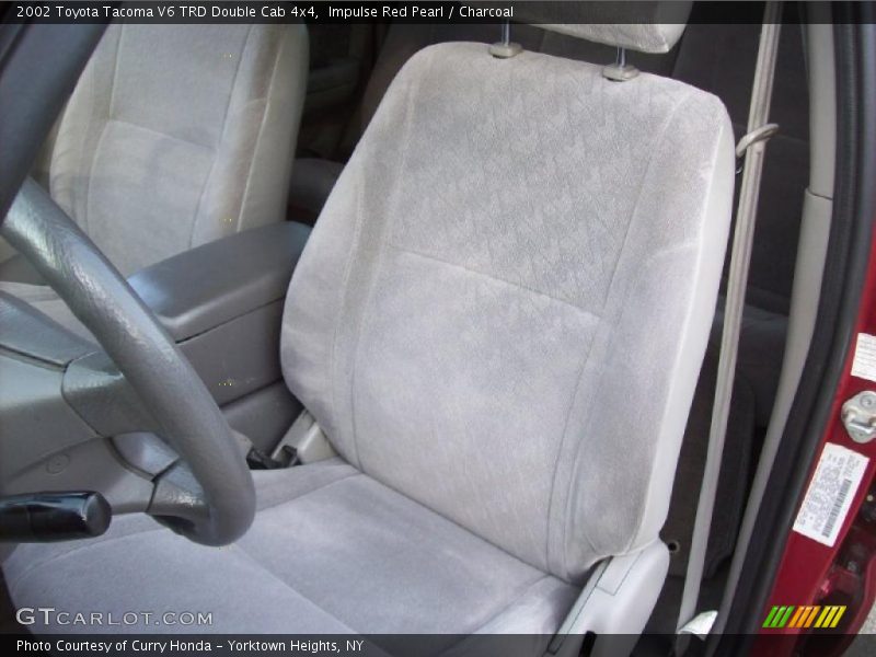 Impulse Red Pearl / Charcoal 2002 Toyota Tacoma V6 TRD Double Cab 4x4