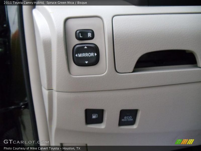 Spruce Green Mica / Bisque 2011 Toyota Camry Hybrid