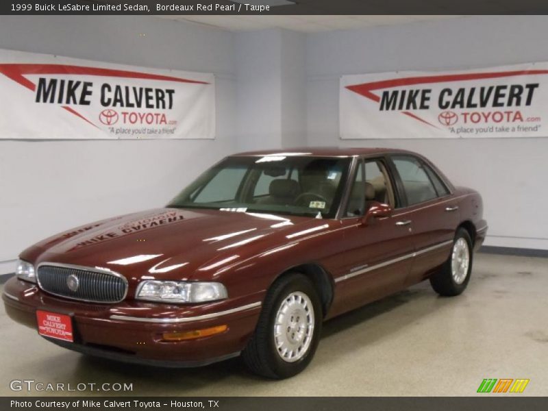 Bordeaux Red Pearl / Taupe 1999 Buick LeSabre Limited Sedan