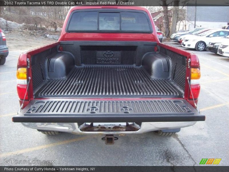 Impulse Red Pearl / Charcoal 2002 Toyota Tacoma V6 TRD Double Cab 4x4