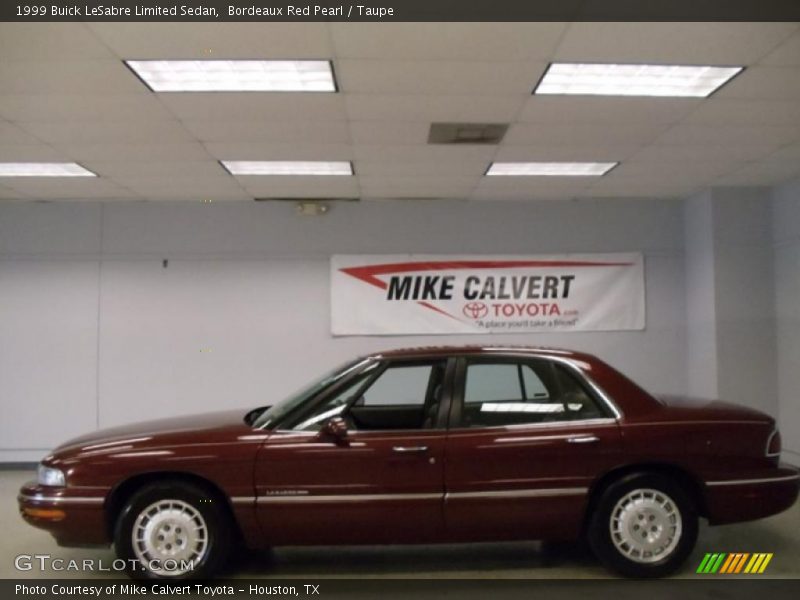 Bordeaux Red Pearl / Taupe 1999 Buick LeSabre Limited Sedan