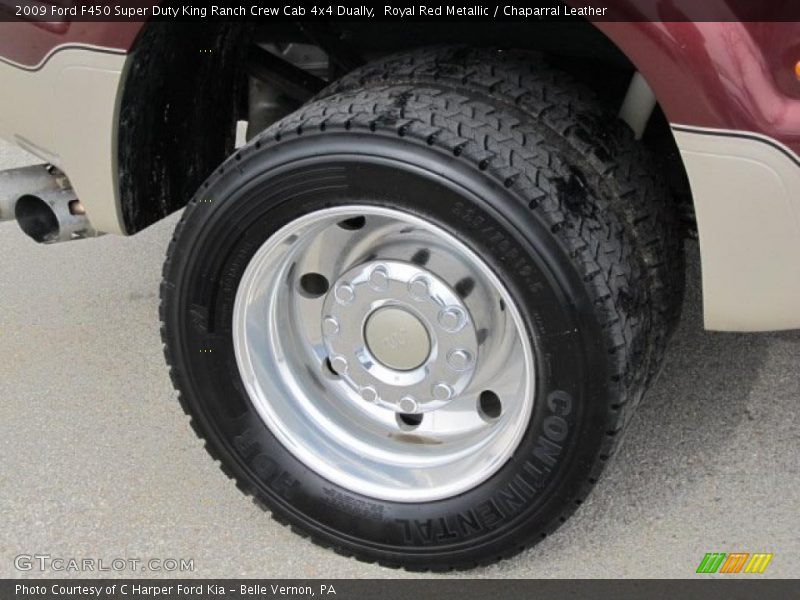 2009 F450 Super Duty King Ranch Crew Cab 4x4 Dually Wheel