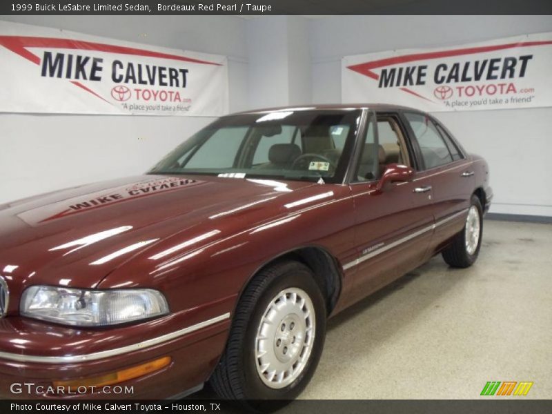 Bordeaux Red Pearl / Taupe 1999 Buick LeSabre Limited Sedan