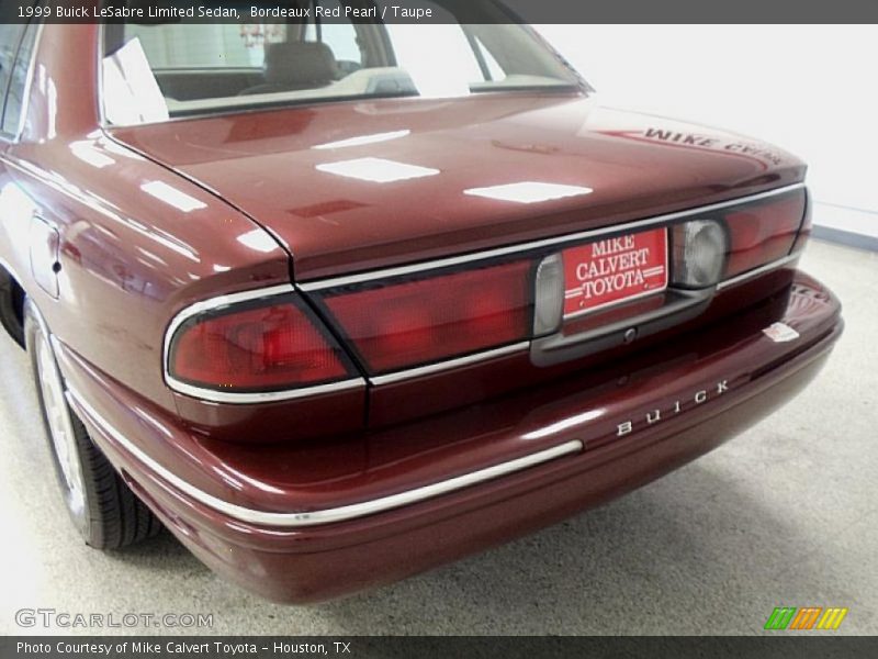 Bordeaux Red Pearl / Taupe 1999 Buick LeSabre Limited Sedan