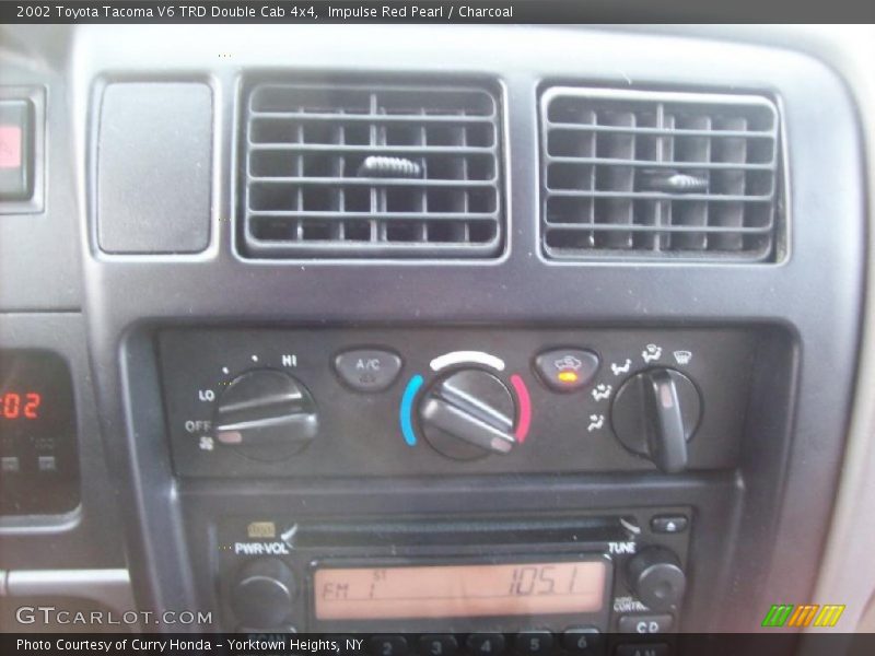 Impulse Red Pearl / Charcoal 2002 Toyota Tacoma V6 TRD Double Cab 4x4