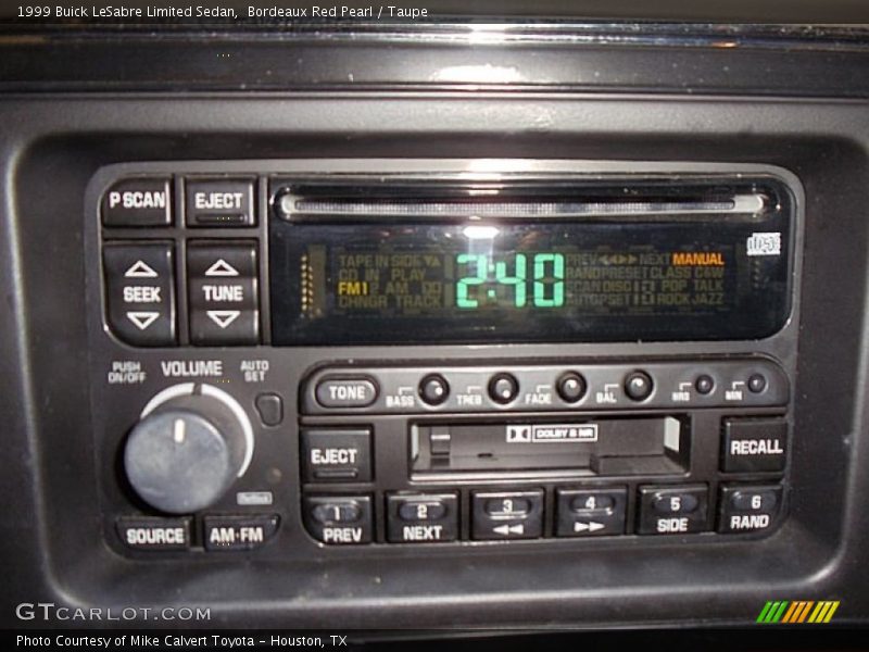 Controls of 1999 LeSabre Limited Sedan