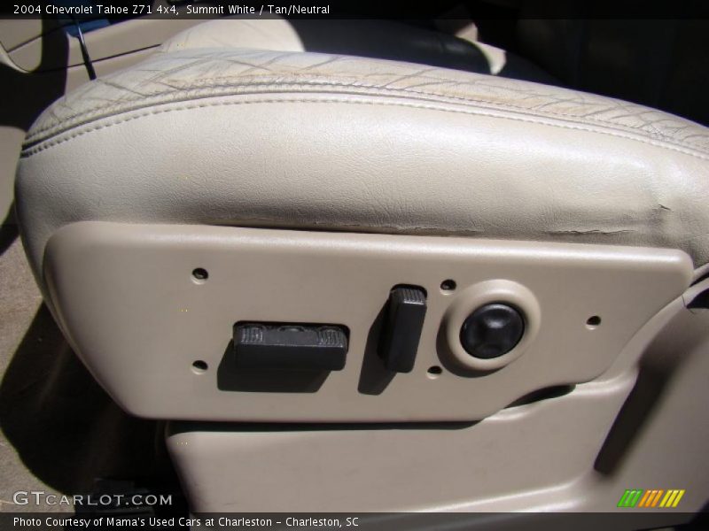 Summit White / Tan/Neutral 2004 Chevrolet Tahoe Z71 4x4