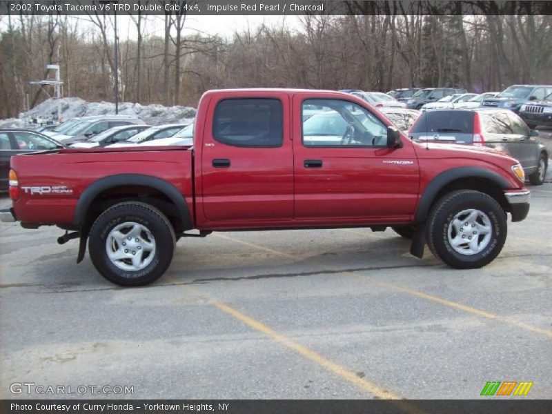  2002 Tacoma V6 TRD Double Cab 4x4 Impulse Red Pearl