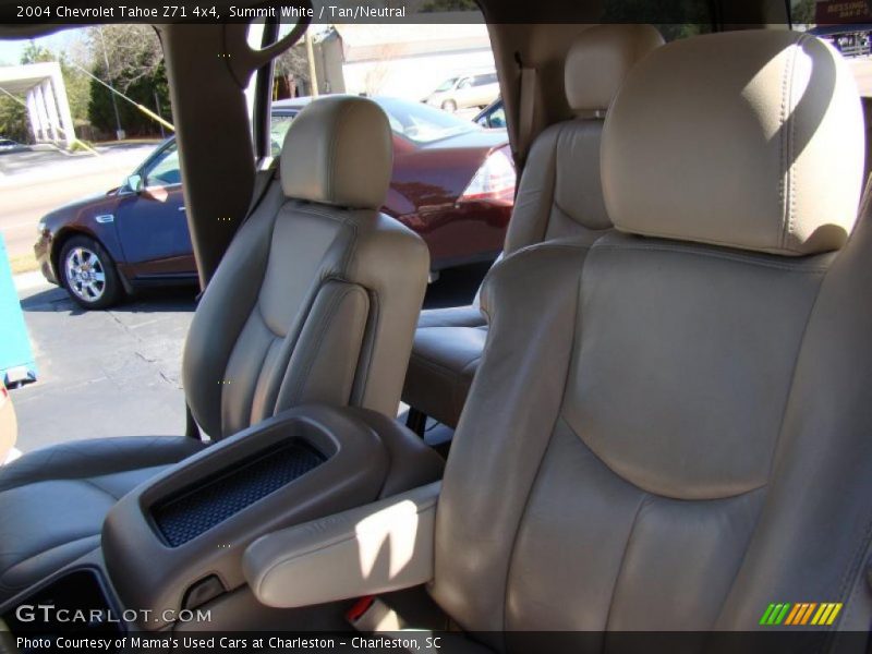 Summit White / Tan/Neutral 2004 Chevrolet Tahoe Z71 4x4