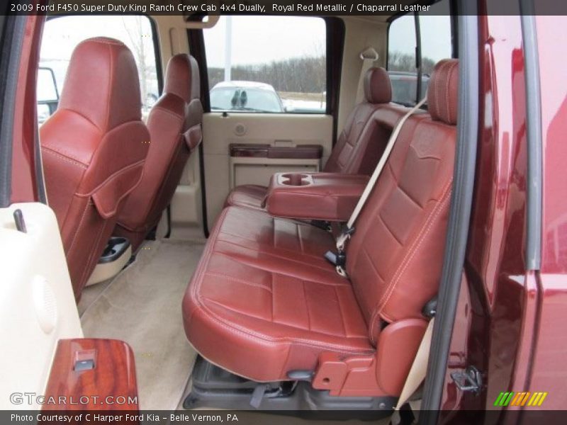  2009 F450 Super Duty King Ranch Crew Cab 4x4 Dually Chaparral Leather Interior