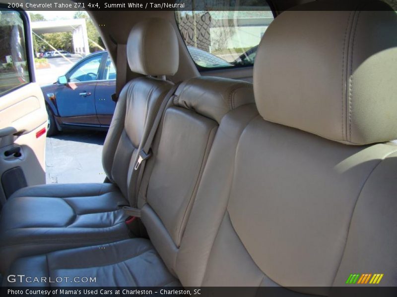 Summit White / Tan/Neutral 2004 Chevrolet Tahoe Z71 4x4