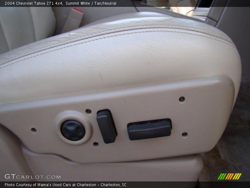 Summit White / Tan/Neutral 2004 Chevrolet Tahoe Z71 4x4