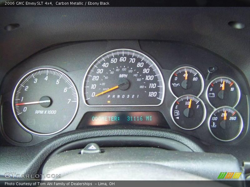 Carbon Metallic / Ebony Black 2006 GMC Envoy SLT 4x4