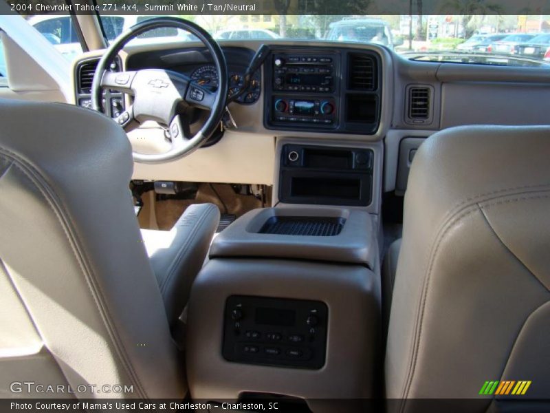 Summit White / Tan/Neutral 2004 Chevrolet Tahoe Z71 4x4