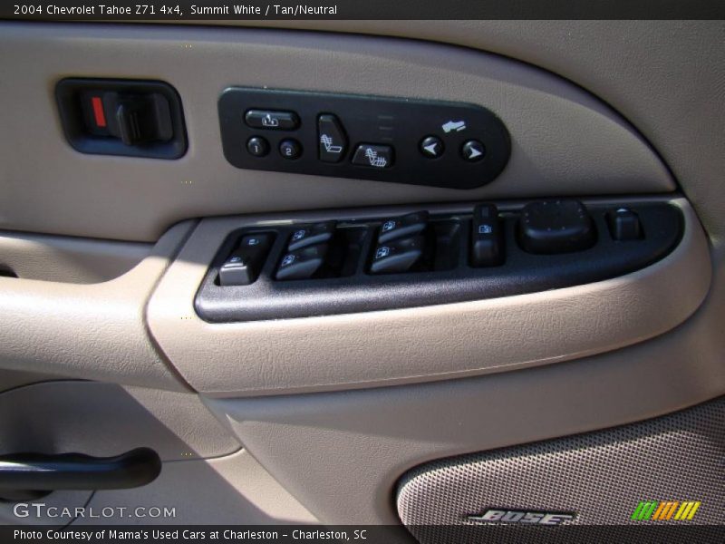 Summit White / Tan/Neutral 2004 Chevrolet Tahoe Z71 4x4