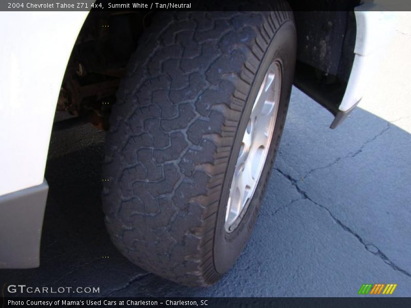 Summit White / Tan/Neutral 2004 Chevrolet Tahoe Z71 4x4