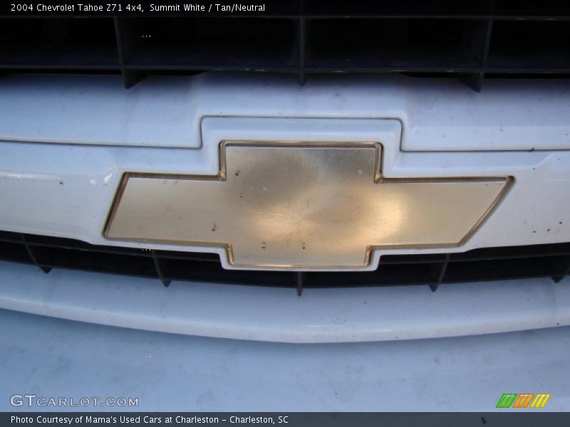 Summit White / Tan/Neutral 2004 Chevrolet Tahoe Z71 4x4